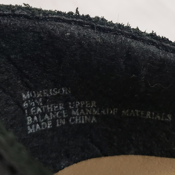 Crown Vintage Black Leather Booties Open Side Womens 6.5 Morrison - Picture 8 of 11